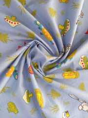 Kaplumbağa Tavşan Pazen Kumaş