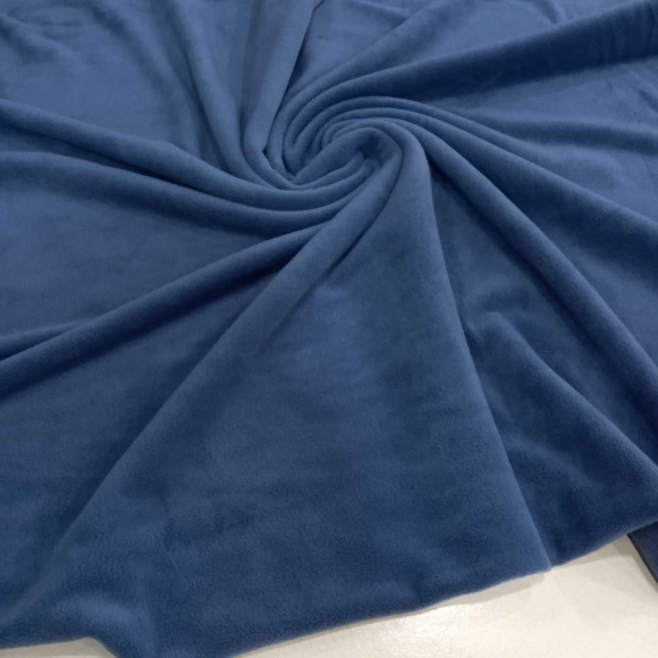 İndigo Mavi Polar Kumaş-Universal
