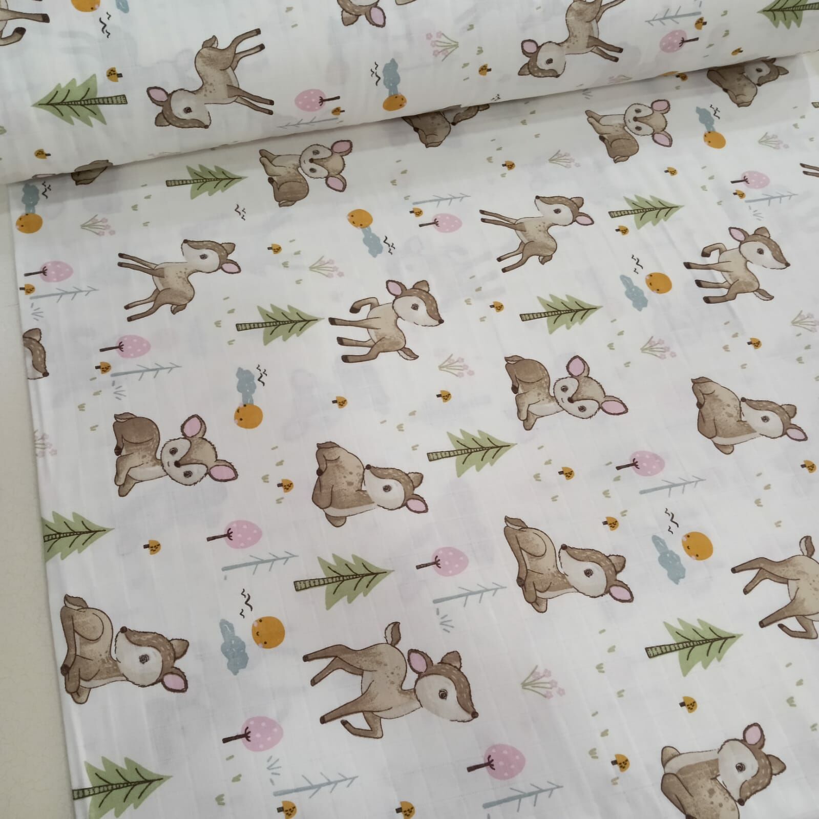 Bambi Ormanda Kahve Müslin Bezi