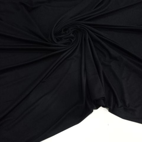 Siyah Süprem (Atlet) Penye Kumaş En 220cm