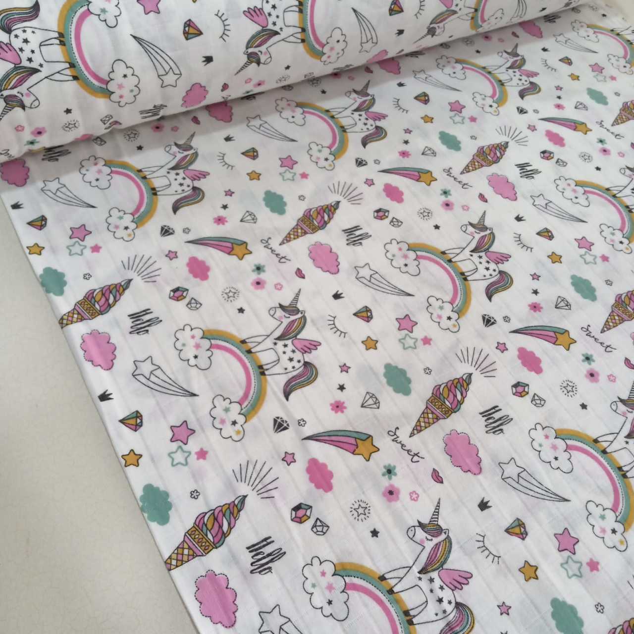 Unicorn Müslin Bezi