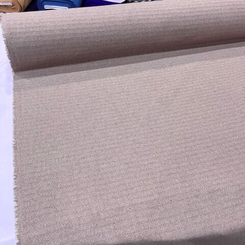 Sütlü Kahve Fitilli Şanel Kumaş