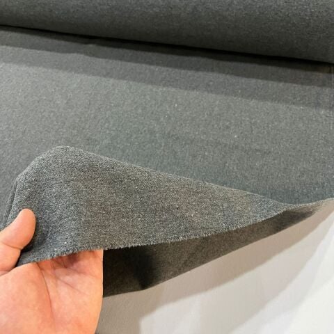 Füme Kırçıllı Kaşe Kumaş