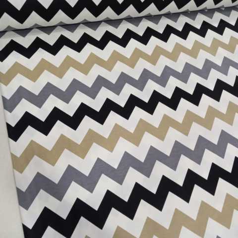 Renkli Zigzag Duck Keten