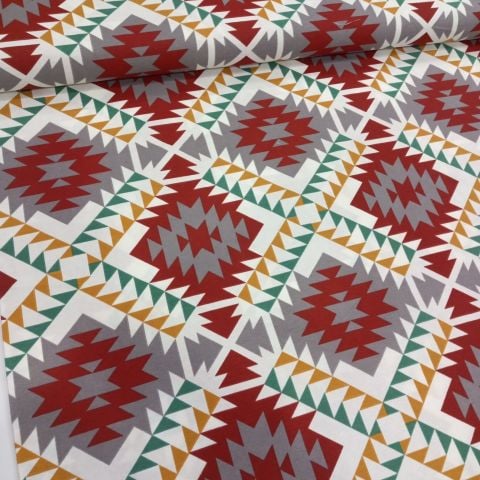 Kiremit Baklava Duck Keten