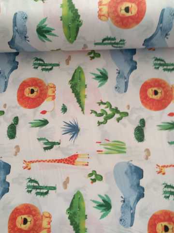 Safari Poplin Kumaş