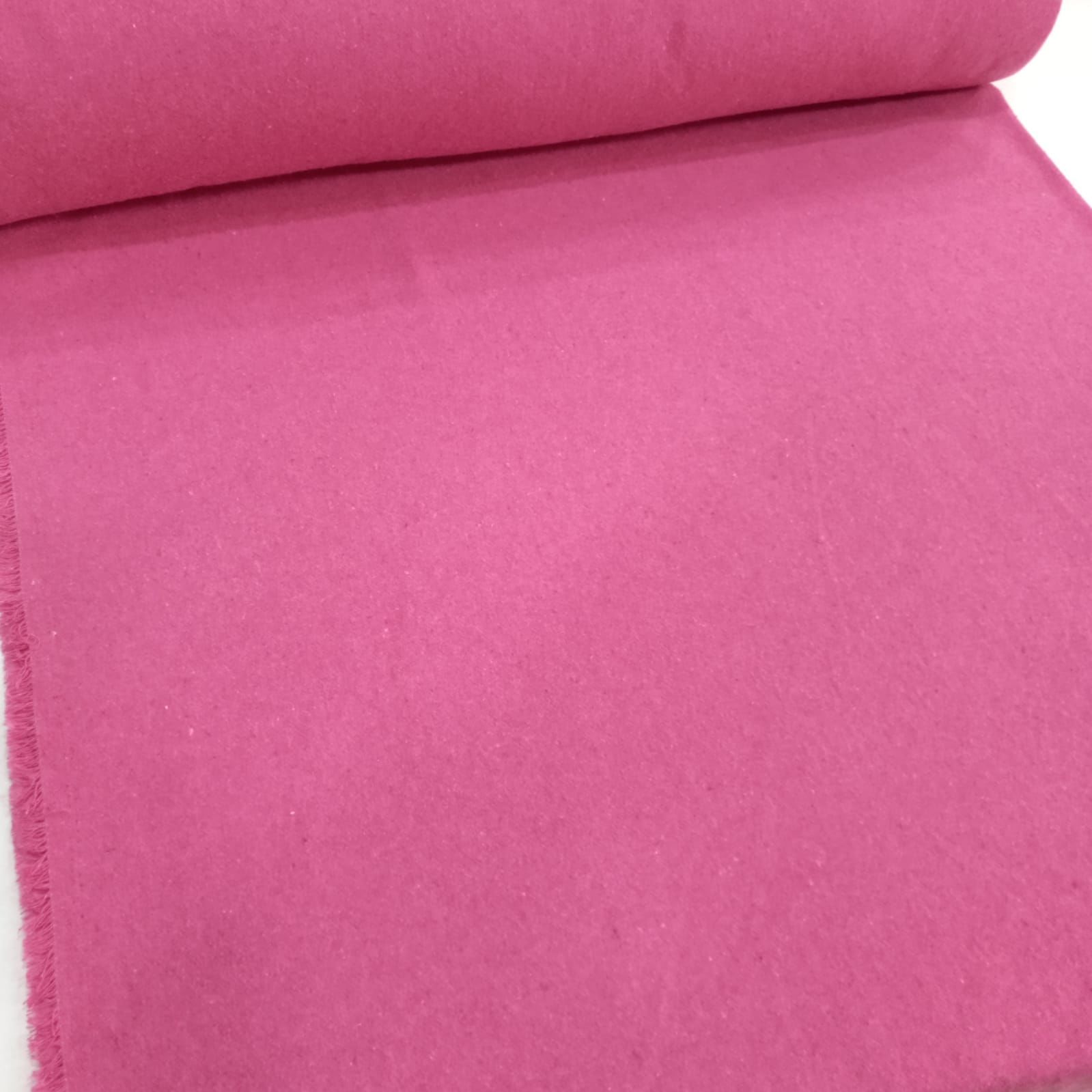 Koyu Pembe Oduncu Kumaş