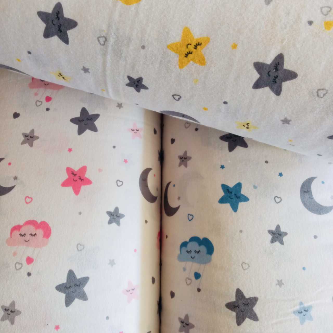 Uykucu Ay Pazen Kumaş