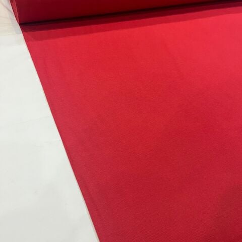 Kırmızı Duck Keten Kumaş