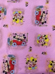 Pembe Mickey Mouse Bebek Pazeni