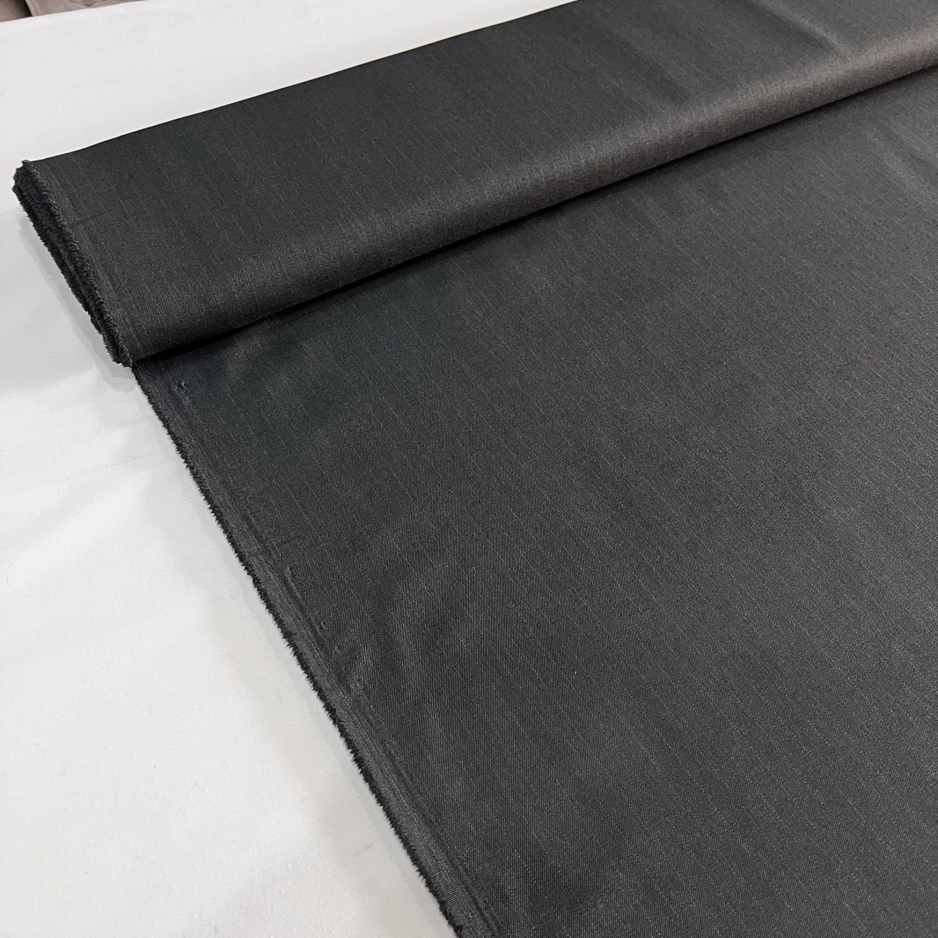 Füme Çizgili Pantolonluk Gabardin Kumaş