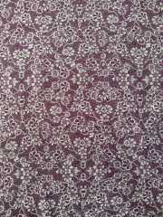 Bordo Bürümcük Viskon kumaş