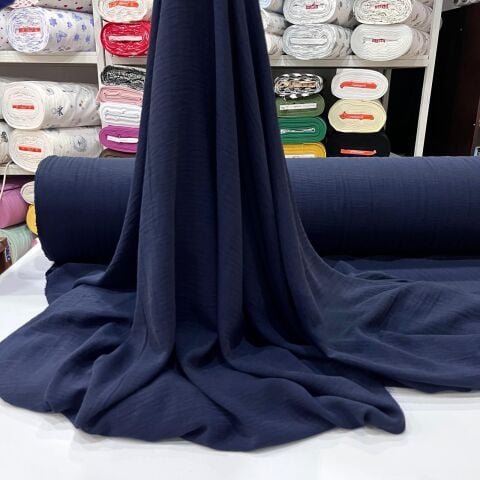 Lacivert Aerobin (Ayrobin) Kumaş