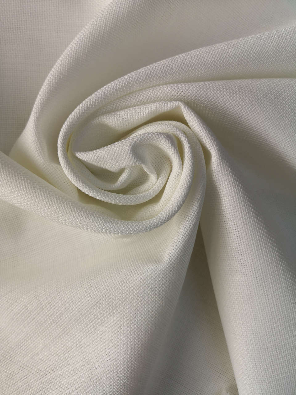 Krem Linen Keten Kumaş