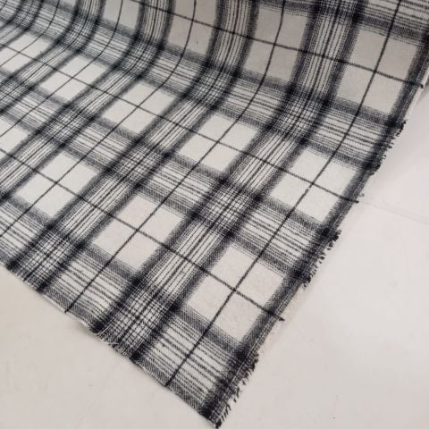 Gri Ekose Oduncu Kumaş