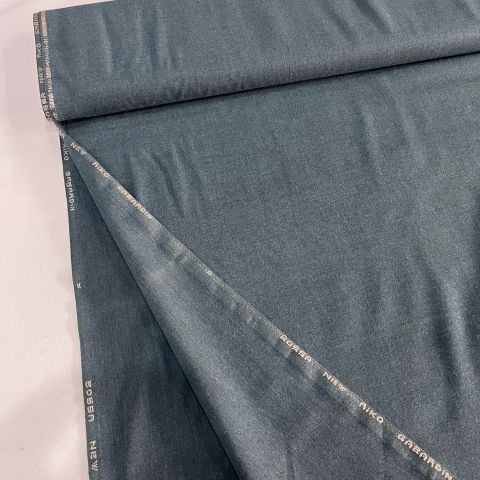 Bossa Petrol Mavi Gabardin Pantolonluk Kumaş