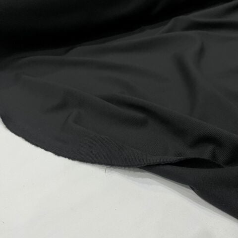 Siyah Şardonlu Ribana Kumaş