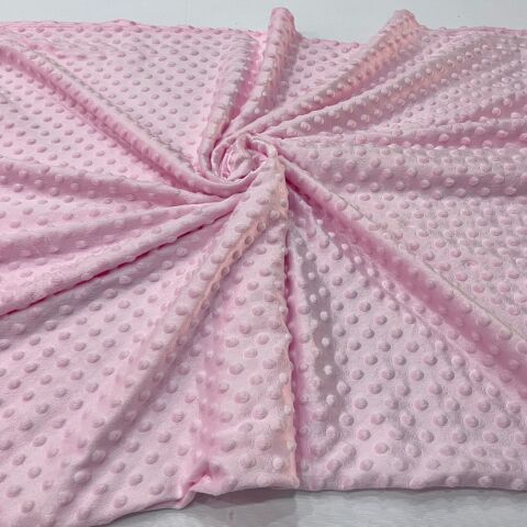 Pembe Minky (Nohut Battaniye) Kumaş