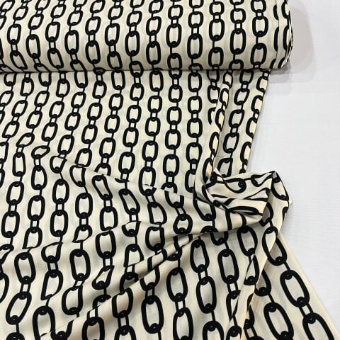 Zincir Viskon Kumaş