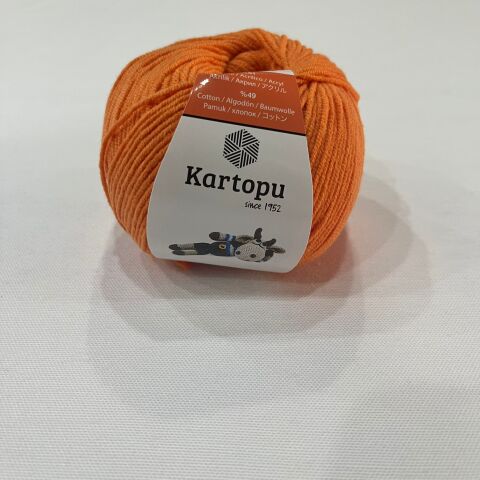 Turuncu Cotton Punch İpi 165m-50gr