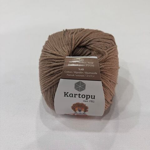 Kahverengi Cotton Punch İpi 165m-50gr