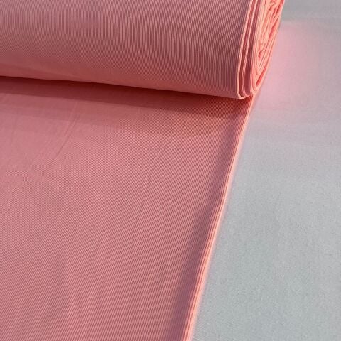 Açık Somon Ribana Kumaş