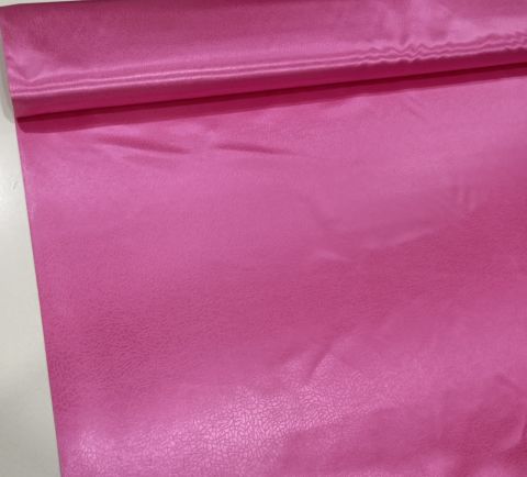 Düz Renk Deri Satenler Şeker Pembe