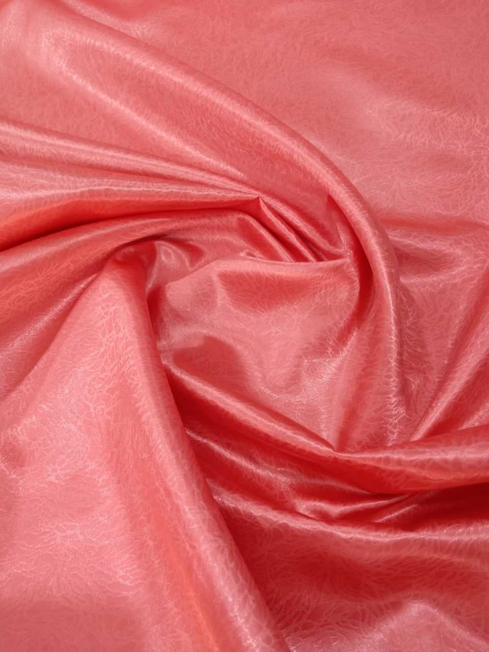 Düz Renk Deri Satenler Somon