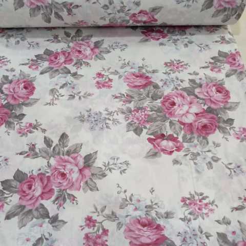 Pastel Pembe Buket Poplin