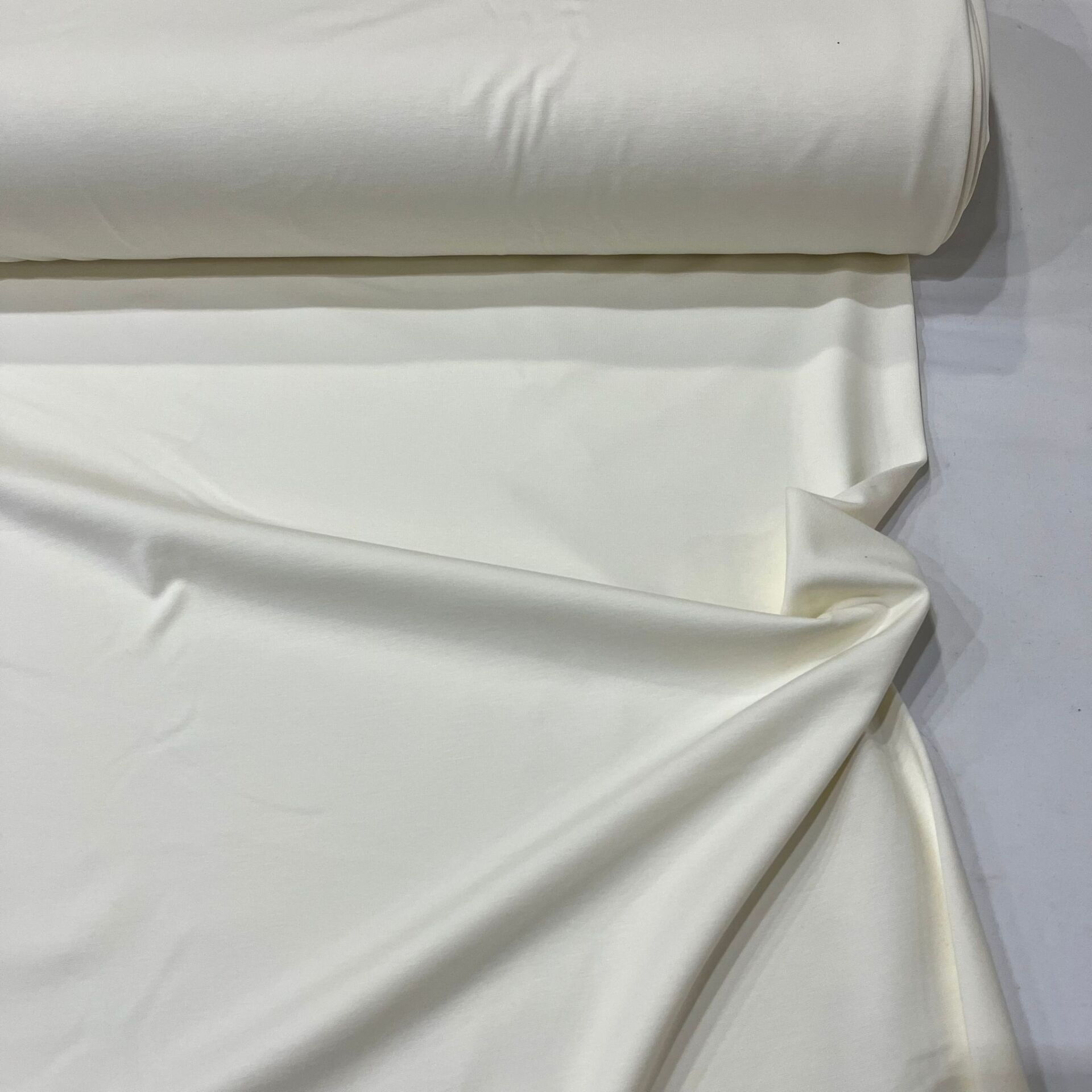 Krem Çelik Jarse Likralı Penye Kumaş