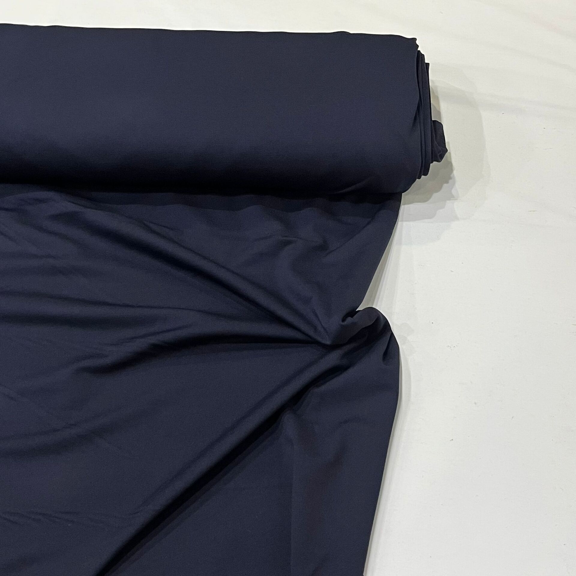 Lacivert Çelik Jarse Likralı Penye Kumaş