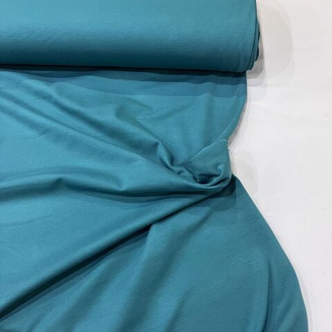 Mint Çelik Jarse Likralı Penye Kumaş