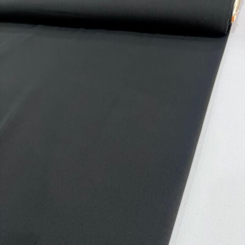 Siyah Polyviskon Kumaş