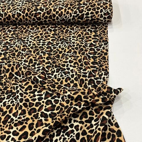 Leopar 2 Viskon Kumaş