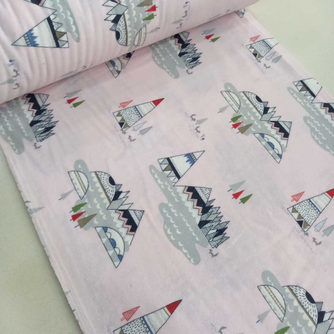 Kabile Pazen Kumaş (Pembe)