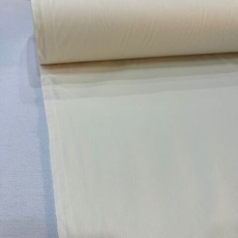 Krem Poplin Kumaş