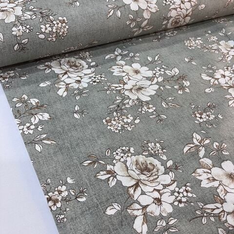 Pastel Yeşil Buket Duck Keten (en 220 cm)