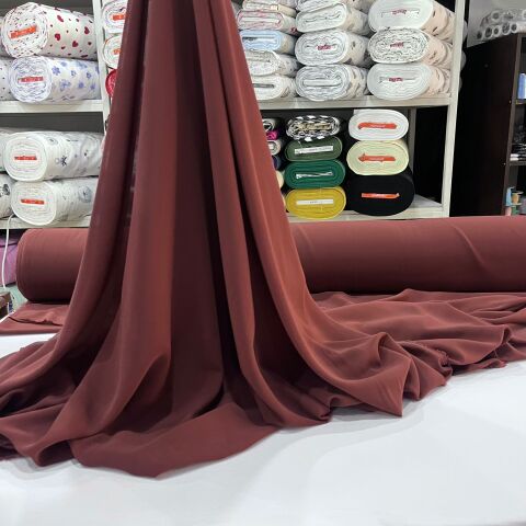 Tarçın Şifon Kumaş