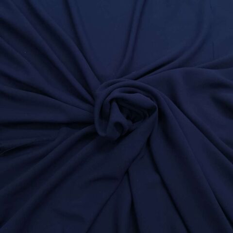 Lacivert Şifon Kumaş