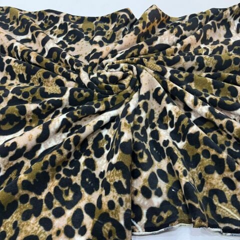 Leopar Polar Kumaş- Universal
